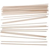 Baker Ross VC201 Houten knutselstokjes - Set van 30, houten stokjes voor modelbouw