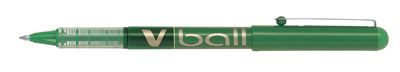 Pilot V-ball Rollerball Pen, Green, 0.5mm