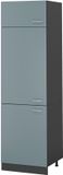 Vicco Hoge kast R-Line, Blauw-grijs/Antraciet, 60 cm