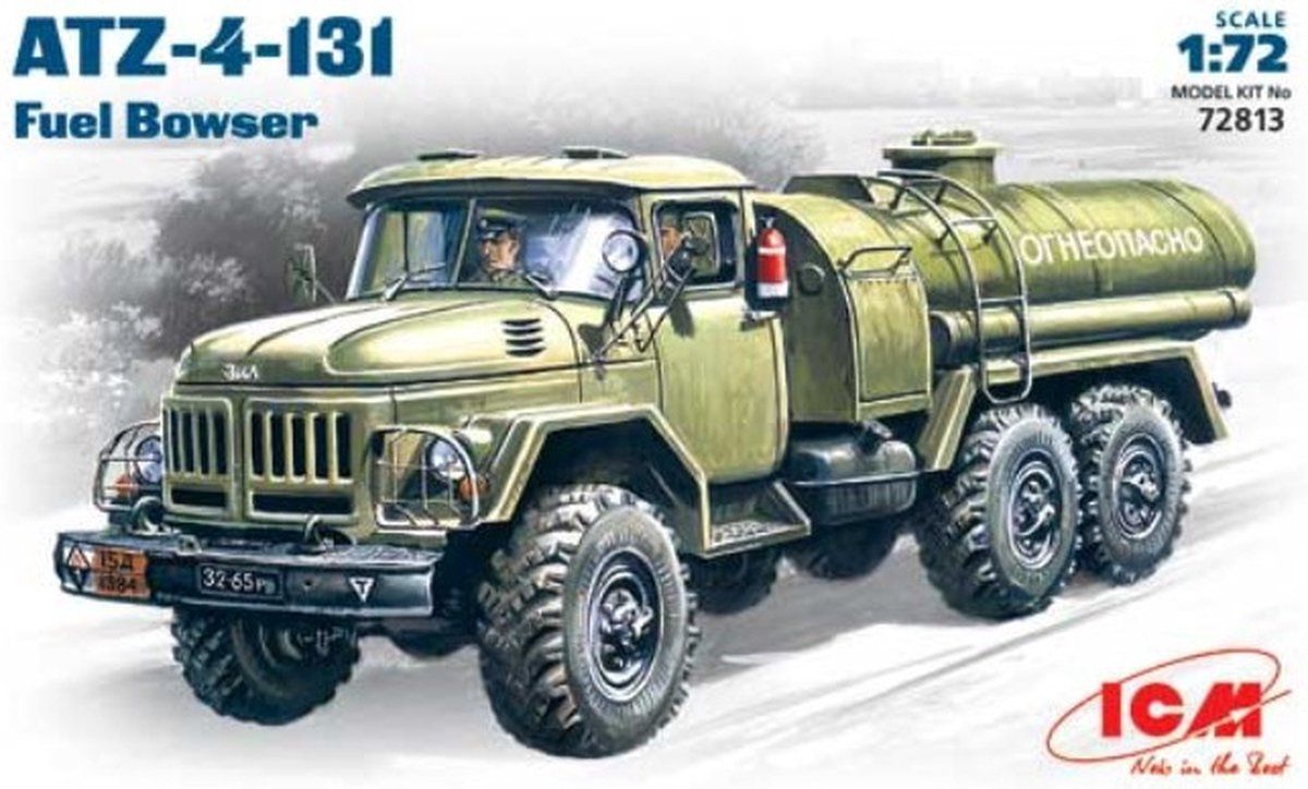 ICM ICM72813 1:72-ATZ-4-131, Brandstof Bowser - Kunststof - 4823044400324