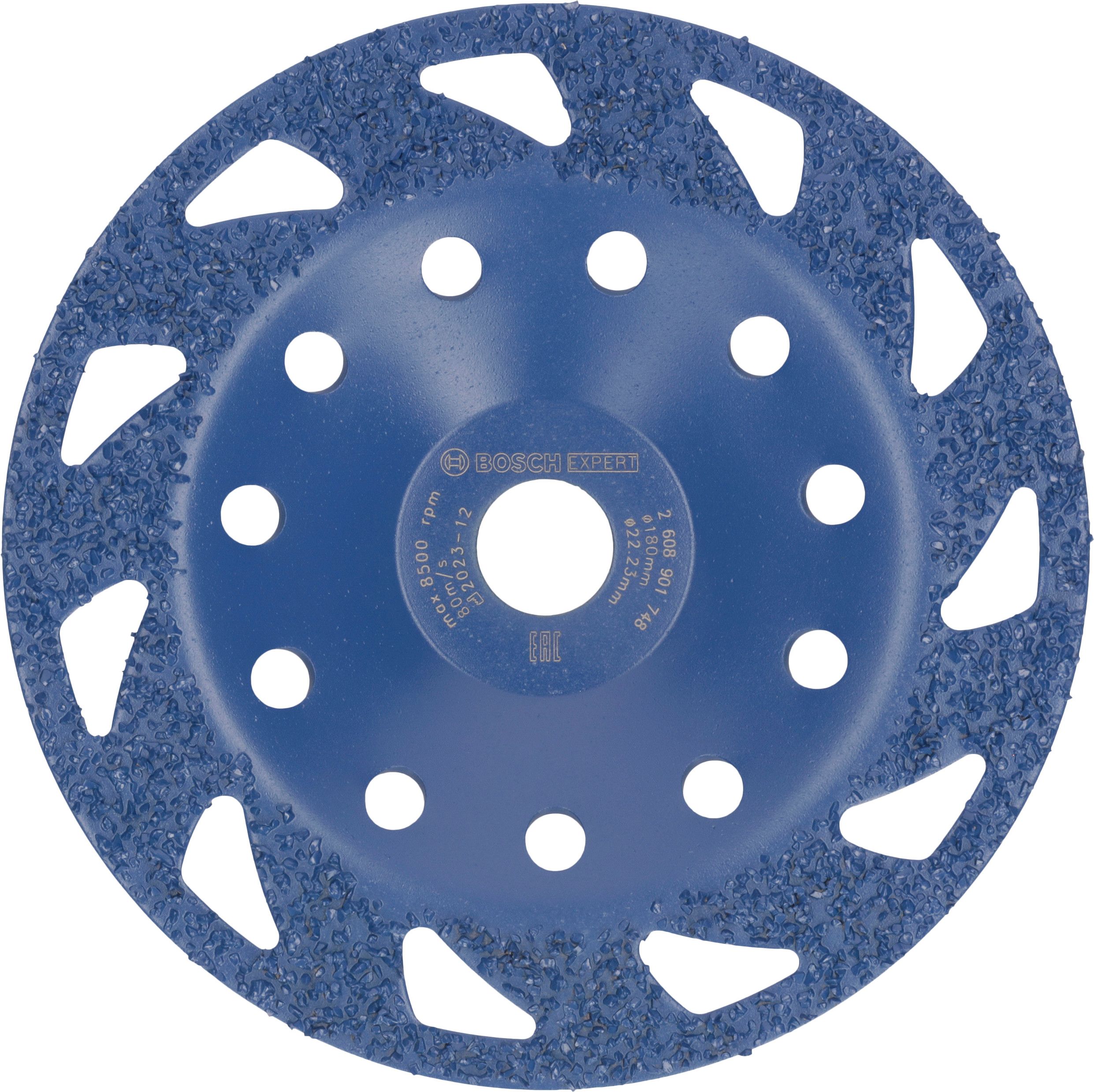 Bosch Accessoires EXPERT Multi Material carbide Slijpkop medium | vlak | 180 mm | 22,23 mm - 2608901748