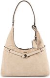 GUESS Ella Hobo Schoudertas Taupe Beige