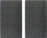 Zeller ANTHRACITE GRANIT Glazen beschermplaten voor het fornuis – 2 stuks