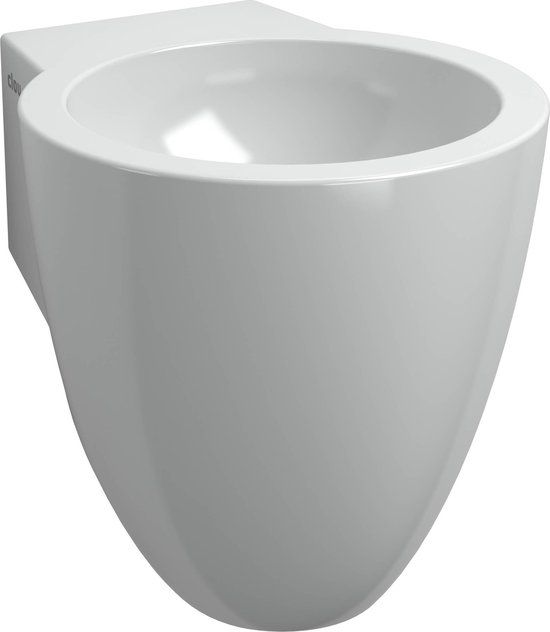 Clou Flush 6 fontein - 27x28cm - Keramiek - Wit - Zonder kraangat