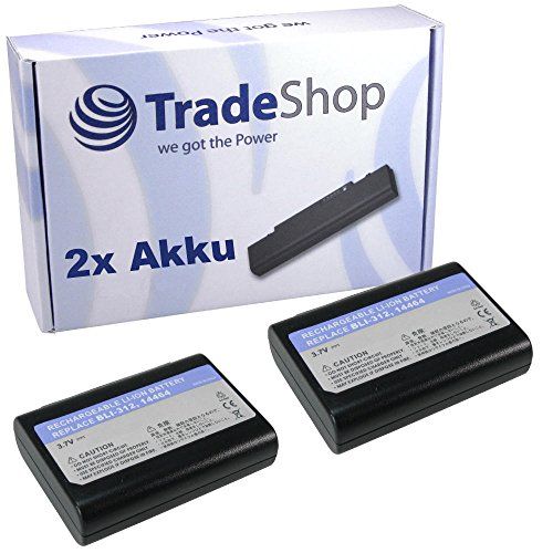 Trade Shop Li-Ion batterij 1600mAh compatibel met Leica BM8 M8 M8.2 M9 14464 vervangt BLI-312 BLI312