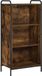 vidaXL Boekenkast 55,5 x 33 x 174 cm Bewerkt hout Gerookt eiken