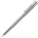 LAMY scala vulpen 051 - vulpen van gesatineerd roestvrij staal in zilver met hoogglans verchroomde greep & clip - gepolijste roestvrijstalen penpunt in lijndikte F - incl. inktpatroon T 10 blauw - duurzaam navulbaar