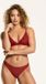 Shiwi Bikini set BEAU - FIXED TRIANGLE SET RUFFLE - rood - 42