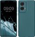 kwmobile Hoesje compatibel met Motorola Edge 50 Fusion - TPU telefoonhoes met camerabescherming - petrol