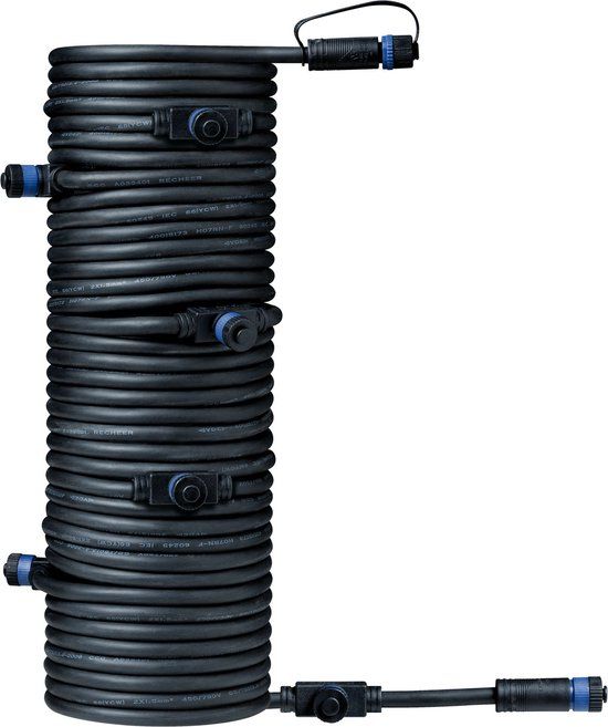 Paulmann Plug & Shine Kabel - 15m - Zwart