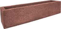 Merkloos Gardenlux Fiora Block 100 x 20 x 20 cm tuintegel Corten/Bruin per stuk
