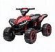 Quad électrique pour enfants, 12 volts, à partir de 3 ans, rouge, avec 2 moteurs