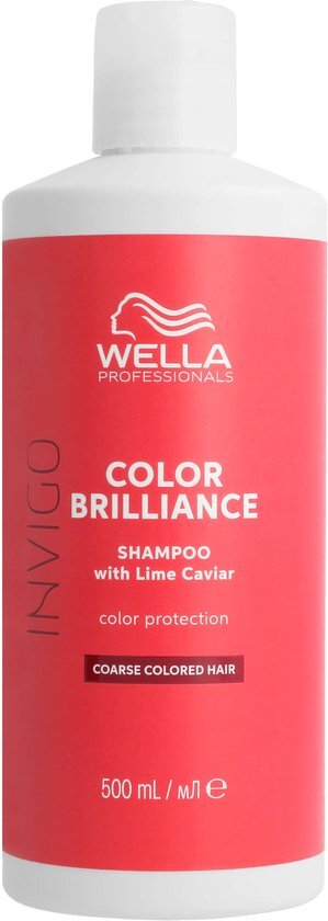 Wella Professionals - Invigo - Color Brilliance - Shampoo Gekleurd &amp; Dik Haar - 500 ml