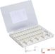 TRU COMPONENTS T24CA078 Kabelhouder Zelfklevend TC-12888584 Bundel-Ø (bereik) 5 tot 9 mm Wit 50 stuk(s)