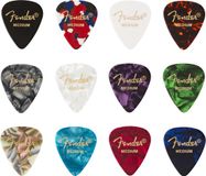 Fender Plectrumset 351 – 12 stuks – Medium – Gitaar Plectrums