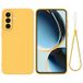 Samsung Coque Samsung Galaxy A26 en silicone liquide avec dragonne - Jaune