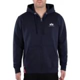 ALPHA INDUSTRIES Basic Zip Hoodie voor heren, Rep.Blauw