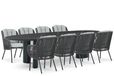 Santika Furniture Santika Nanda/Weave 300 cm dining tuinset 9-delig