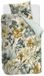 Beddinghouse Iris Field dekbedovertrek - Eenpersoons - 140x200/220 cm - Grijsgroen