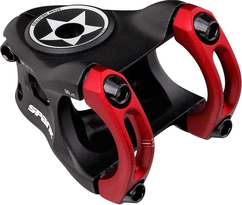 Spank Split Stem Ø31,8mm, red