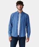Levi's Blauw denim overhemd