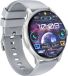 XO J11 Amoled Smartwatch Zilverkleurig