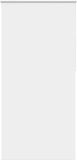 vidaXL - Rolgordijn - verduisterend - 110x230 cm - stofbreedte 105,7 cm - wit