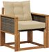 vidaXL Sofa Massief Acacia Hout Naturel