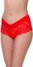 Merry Style Dames Short Onderbroek - Katoen - Regular Taille – MS-GAB-155-Shorts - Rood - XL