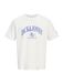 JACK & JONES Shirt 'JORFREDERIKSBERG' indigo / wit