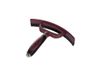 HKM Soft Zweetmes Bordeaux/Zwart One Size