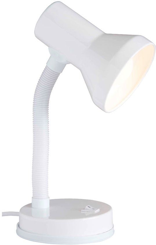 Brilliant JUNIOR - Bureaulamp - Wit - Plastic - E27 - 2019