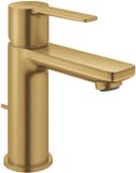 GROHE Lineare New XS-Size ES Wastafelmengkraan – Koude Start – Trekwaste – EcoJoy – Geborsteld Cool Sunrise