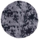 VidaXL Hoogpolig vloerkleed NAVARRA 100x100 cm polyester donkergrijs