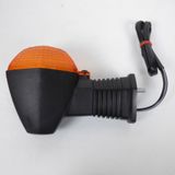 Vicma richtingaanwijzer voor Motorfiets Suzuki 650 SV 2003 tot 2008 Zwart/Oranje