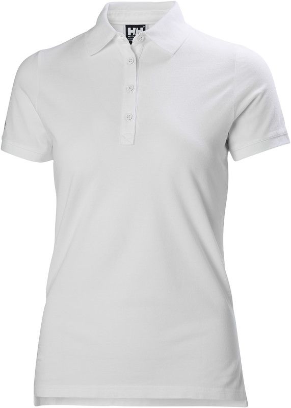 Helly Hansen CrePique 2 t-shirt Dames wit L 2019 Poloshirts
