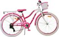 Volare Lovely Vélo enfant - Fille - 26 pouces - Rose - 7 vitesses