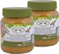 Merkloos / Sans marque Best for Birds Vogelvoer - 4x - pindakaas - met stukjes noot - 340 gram - in pot
