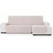 ECOMMERC3 Chaiselong bankhoes, extra rechts gevoerd en antislip, beige, volledige bescherming, comfort en stijl in design, verstelbaar en wasbaar