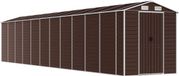 vidaXL Tuinschuur 191x980x198 cm gegalvaniseerd staal bruin