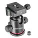 Neewer Statiefkoppen professioneel metaal 360 graden draaibare panoramagelkop met 1/4" snelwisselplaat en waterpas, tot 8 kg voor statief monopod schuifregelaar DSLR camera camcorder