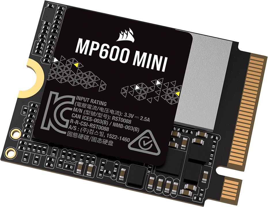 Corsair MP600 MINI 2 TB M.2 PCI Express 4.0 NVMe 3D TLC SSD