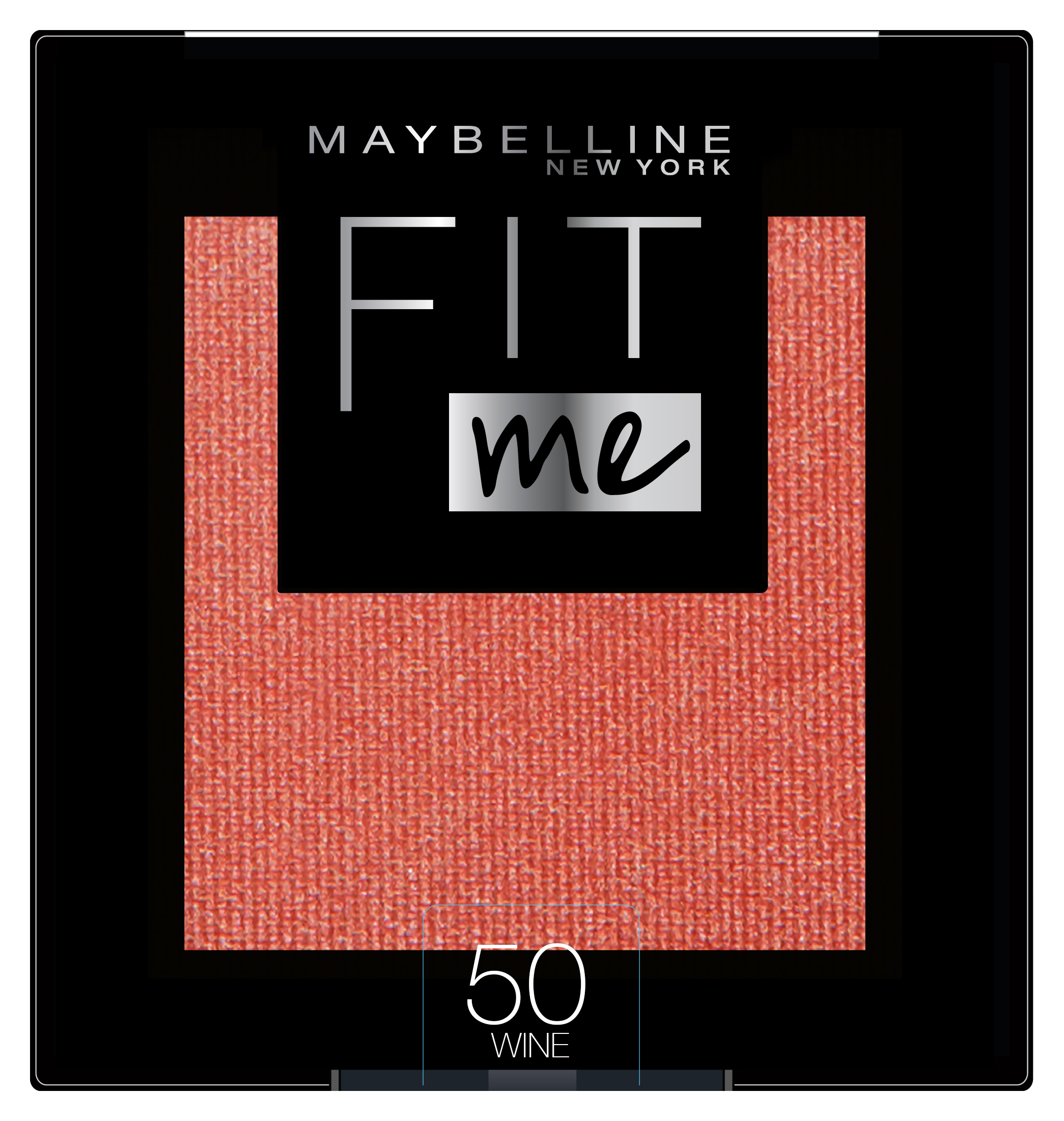 Maybelline Fit Me Blush - 50 Wine - Rood - Natuurlijk Ogende Rouge - 4,5 gr.