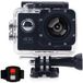 D800S HD 4K 30m camera de sport étanche wifi avec télécommande noir