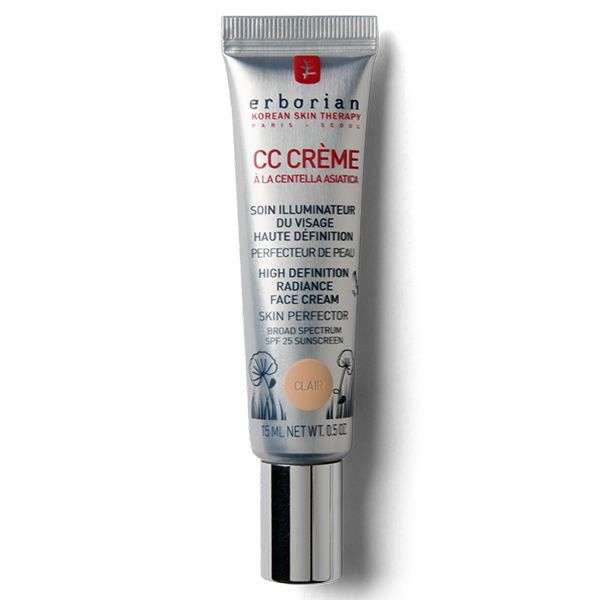 Erborian CC Cream Clair 15ml - SPF 25 - Illuminating - Women - Normal Skin