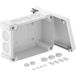 OBO Bettermann Boîte de dérivation 286x202x125 polycarbonate gris clair RAL 7035