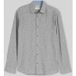 TOM TAILOR chemise décontractée coupe droite en mélange lin et coton