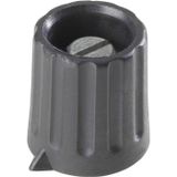 Conrad 429900 Draaiknop Zwart (mat) (Ø x h) 34 mm x 18.5 mm 1 stuk(s)