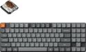 Keychron K13 Max, clavier mécanique sans fil, QMK/VIA, éclairage LED blanc, disposition QWERTY (États-Unis), design profil bas, commutateurs mécaniques Gateron marron, modèle K13M-A3