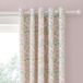 Dreams & Drapes - Ditzy Dekbedovertrek met bloemenprint - Super kingsize beddengoed (260 x 220 cm) - 2 kussenslopen - premium polykatoen - omkeerbare ontwerpen (lila strepen)